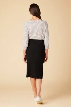 Vindy Paris Rib Skirt - Black -Women Clothing Sales 0054 Vindy Black 3 615e25c9 14e8 4f34 8bf9 c5f96d2a87d0