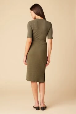 Vindy Paris Rib Skirt - Calla Green -Women Clothing Sales 0054 Vindy Calla Green 3