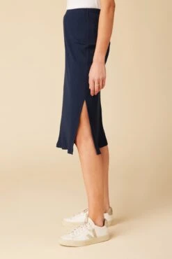 Vindy Paris Rib Skirt - Ocean -Women Clothing Sales 0054 Vindy Ocean 2 38a3a3a9 fbab 4320 9029 d3a29b5ca45d