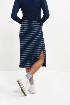 Vindy Paris Rib Skirt - Pippa Stripe -Women Clothing Sales 0054 Vindy Paris Rib Pippa Stripe Navy White0575 web afb2d20a 1299 4578 bfb8 0bb2c27af8ce