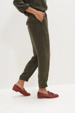 Henri Cupro Joggers - Olive -Women Clothing Sales 0074 Henri Cupro Olive 1176 Web c9c77b9d d6c0 4793 bd3f 06c0d4d03bbf