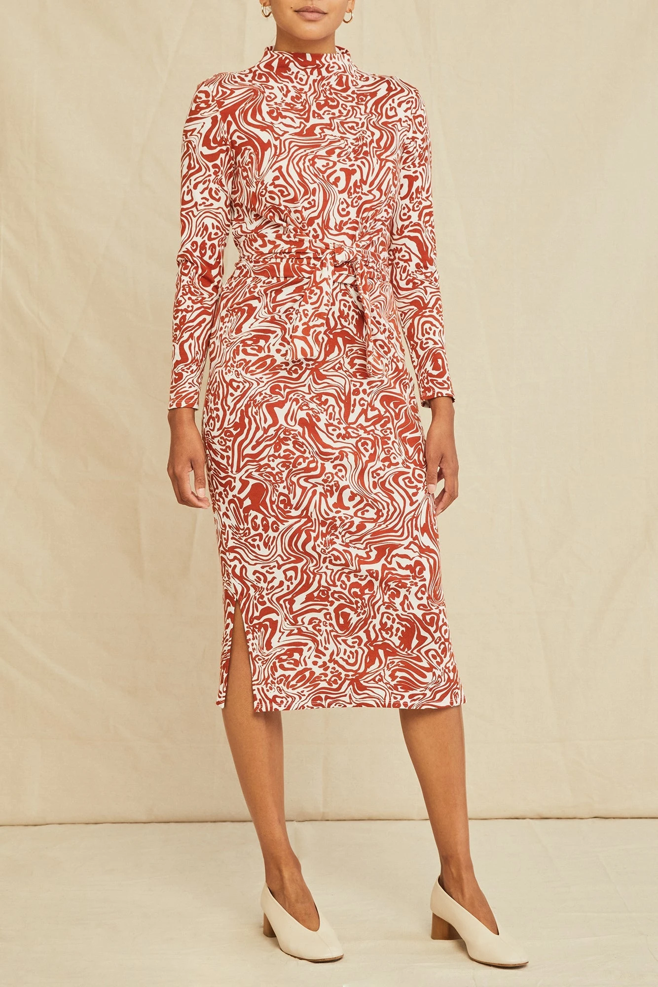 Castile Reverie Knit Dress - Gatsby Print 1 Castile Reverie Knit Dress - Gatsby Print