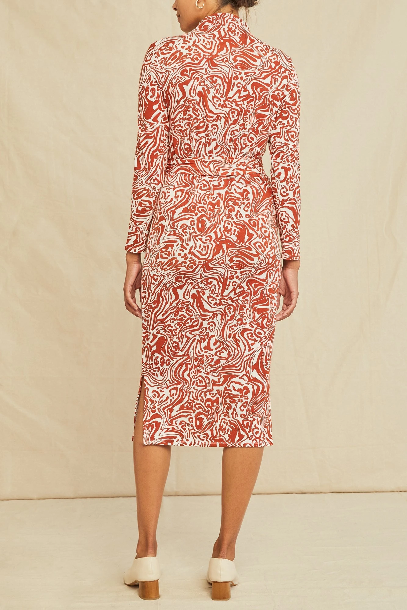 Castile Reverie Knit Dress - Gatsby Print 3 Castile Reverie Knit Dress - Gatsby Print - Image 3