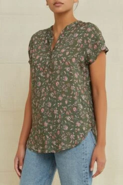 Renata Ecovero Blouse -Women Clothing Sales 0142RenataLagoGreen 2570 web