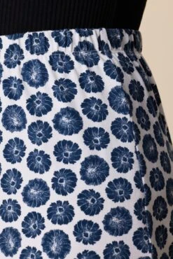 Vindy Reverie Knit Skirt - Calico Navy 10 Vindy Reverie Knit Skirt - Calico Navy -Women Clothing Sales 0220 Vindy Calico Navy 5