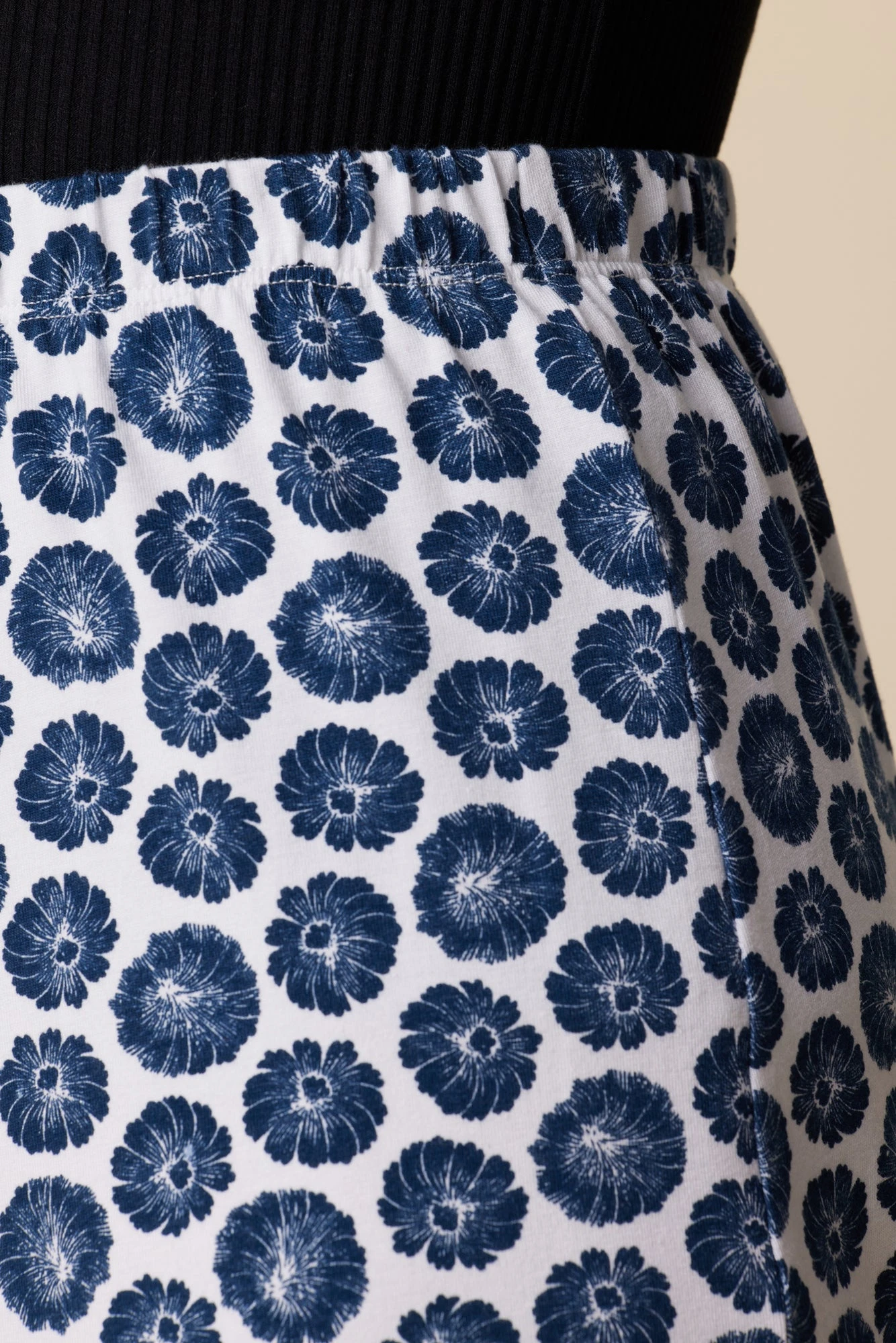 Vindy Reverie Knit Skirt - Calico Navy 5 Vindy Reverie Knit Skirt - Calico Navy - Image 5