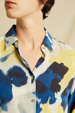 Bixby Washable Silk Blouse - Dusk -Women Clothing Sales 0263 Bixby Dusk Print 5168 web daee310a f02e 4287 95a7 d115ea161b0c