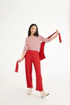 Willow Paris Rib Pants - Zinnia -Women Clothing Sales 0296 Marley Red Stripe 0805 web a814a577 cb09 4af1 889e 03bd3098946e