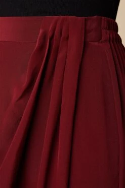 Sosi Washable Silk Wrap Skirt - Sumac 9 Sosi Washable Silk Wrap Skirt - Sumac -Women Clothing Sales 02 10173 Sosi Sumac 5