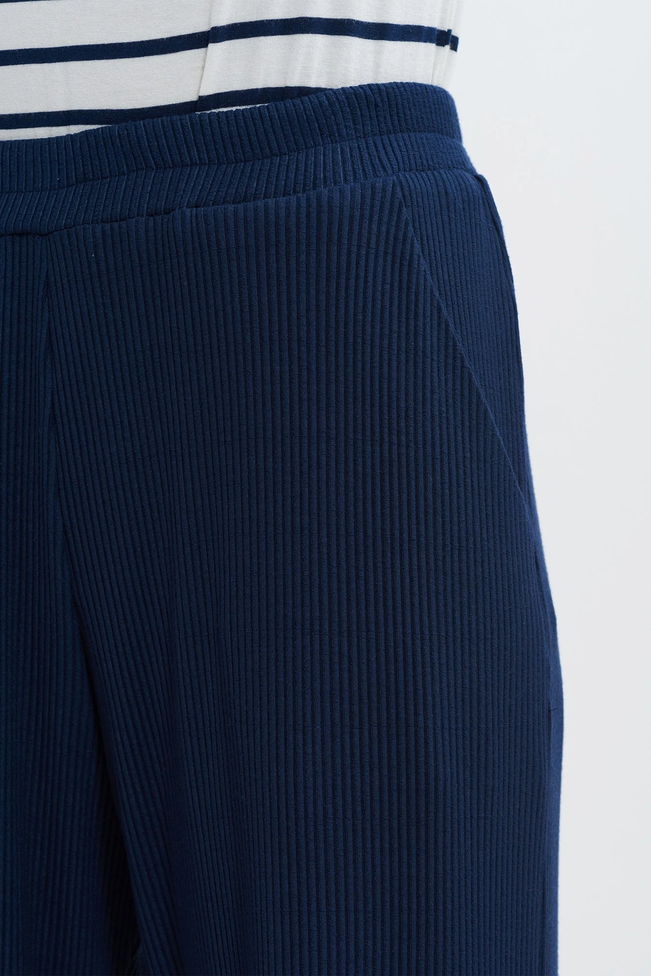 Willow Paris Rib Pants - Ocean 5 Willow Paris Rib Pants - Ocean - Image 5