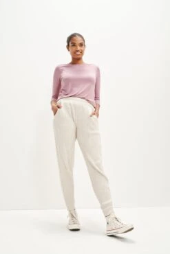 Skylar Linen Rib Joggers -Women Clothing Sales 0328 Skylar Linen Rib Linen 2331 web