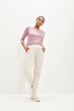Skylar Linen Rib Joggers -Women Clothing Sales 0328 Skylar Linen Rib Linen 2336 web