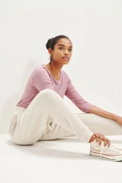 Skylar Linen Rib Joggers -Women Clothing Sales 0328 Skylar Linen Rib Linen 2390 web