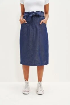 Romy Denim Skirt -Women Clothing Sales 0342 Romy Denim 0446 web