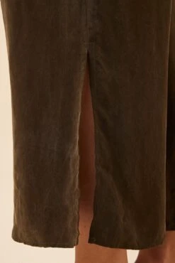 Sol Cottonseed Cupro Pant - Olive - ReAmour -Women Clothing Sales 0353 Sol Pant Olive 6 ae8c1d38 8298 43b2 a21a 4d089e729cb2