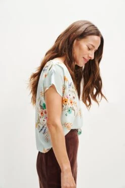 Margeaux Zero-Waste Blouse - Cannes Floral -Women Clothing Sales 0357 Margeaux Zero Waste Tee Cannes Print 0239 web c85f05f6 d3dd 4366 80cb d18d843d40e0
