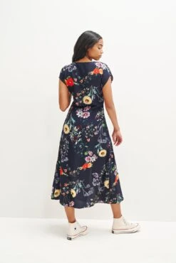 Gracia Washable Silk Dress -Women Clothing Sales 0362 Gracia Provence Print 1874 web
