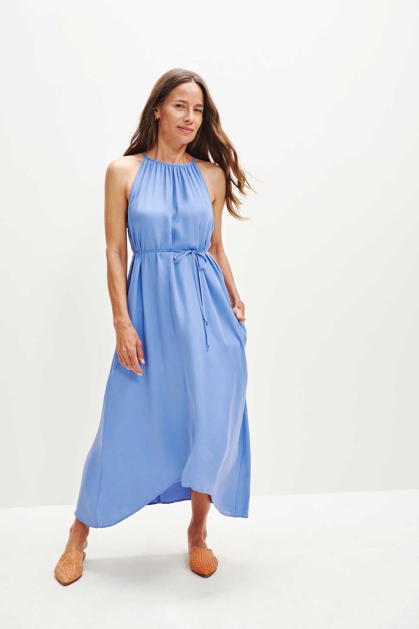 Jasmin Cottonseed Cupro Dress 10 Jasmin Cottonseed Cupro Dress - Image 10