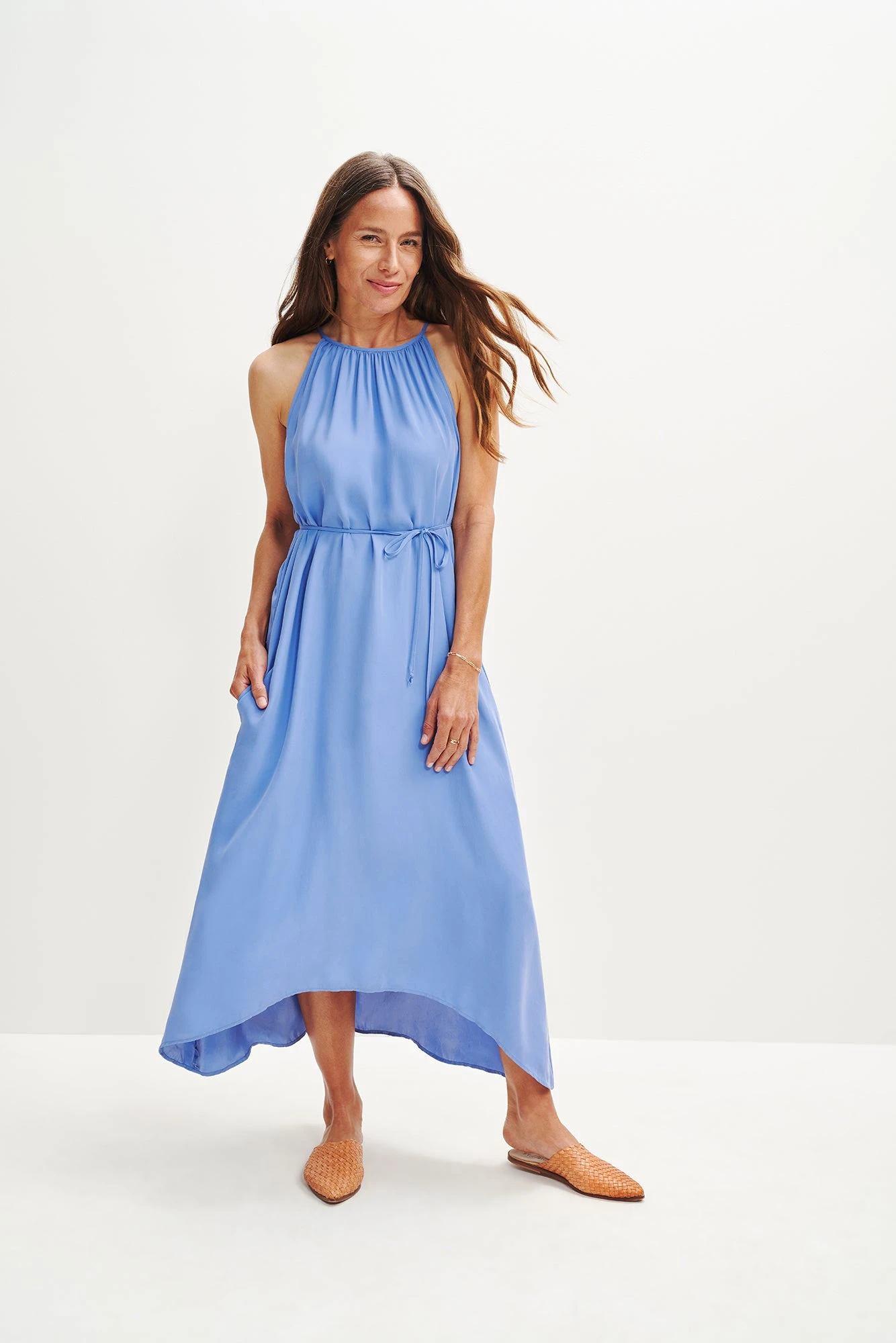 Jasmin Cottonseed Cupro Dress 7 Jasmin Cottonseed Cupro Dress - Image 7