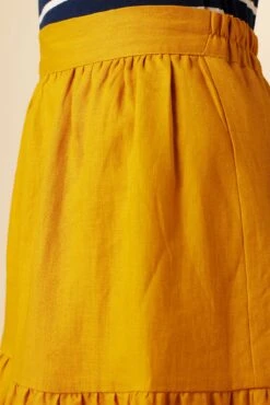Jill Linen Skirt - Sunflower -Women Clothing Sales 0404 Jill Sunflower 5