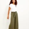 Gia Dream Knit Pants - Vine