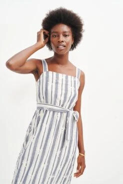 Jameela Upcycled Dress -Women Clothing Sales 0457 Jameela Summer Stripe 0922 web