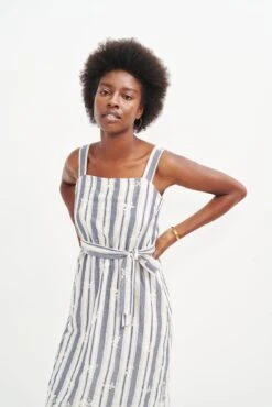 Jameela Upcycled Dress -Women Clothing Sales 0457 Jameela Summer Stripe 0927 web