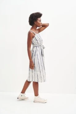 Jameela Upcycled Dress -Women Clothing Sales 0457 Jameela Summer Stripe 0950 web