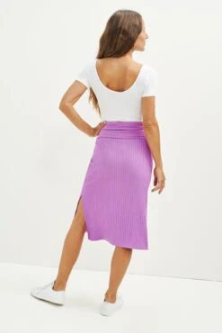 Zio Ribbed Skirt - Cosmos -Women Clothing Sales 0464 Zio Cosmos 1938 web 38d48070 db15 4c5c 95b8 eb6ff8a1234c