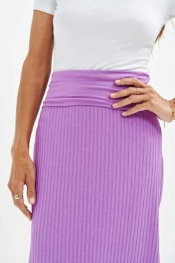 Zio Ribbed Skirt - Cosmos -Women Clothing Sales 0464 Zio Cosmos 1976 web cc0db06e 27f7 4a6d ad2c 50240678a798