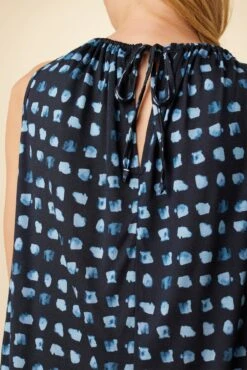 Floret Silken Modal Tank - Squared Up Black -Women Clothing Sales 0503 Floret Squared Up Black 5