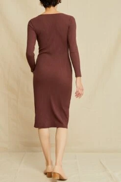 Soraya Paris Rib Dress - Mocha -Women Clothing Sales 0530 Soraya Mocha 0397 web 39913ebc 7133 4944 a068 5e20686b525e
