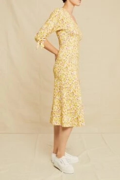 Cali Reverie Knit Dress - Dandelion Floral -Women Clothing Sales 0535 Cali Dandelion Floral 1624 web