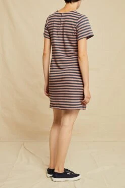 Jade Luxe Terry Dress -Women Clothing Sales 0536 Jade Ocean Rose Stripe 1898 web