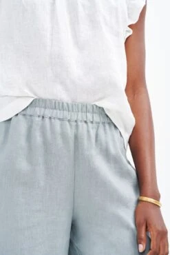 Salice Linen Pants - ReAmour -Women Clothing Sales 0558 Salice Linen Eucalyptus 1246 web 7da1820a 9ced 47bd a01c 020c2117dba2