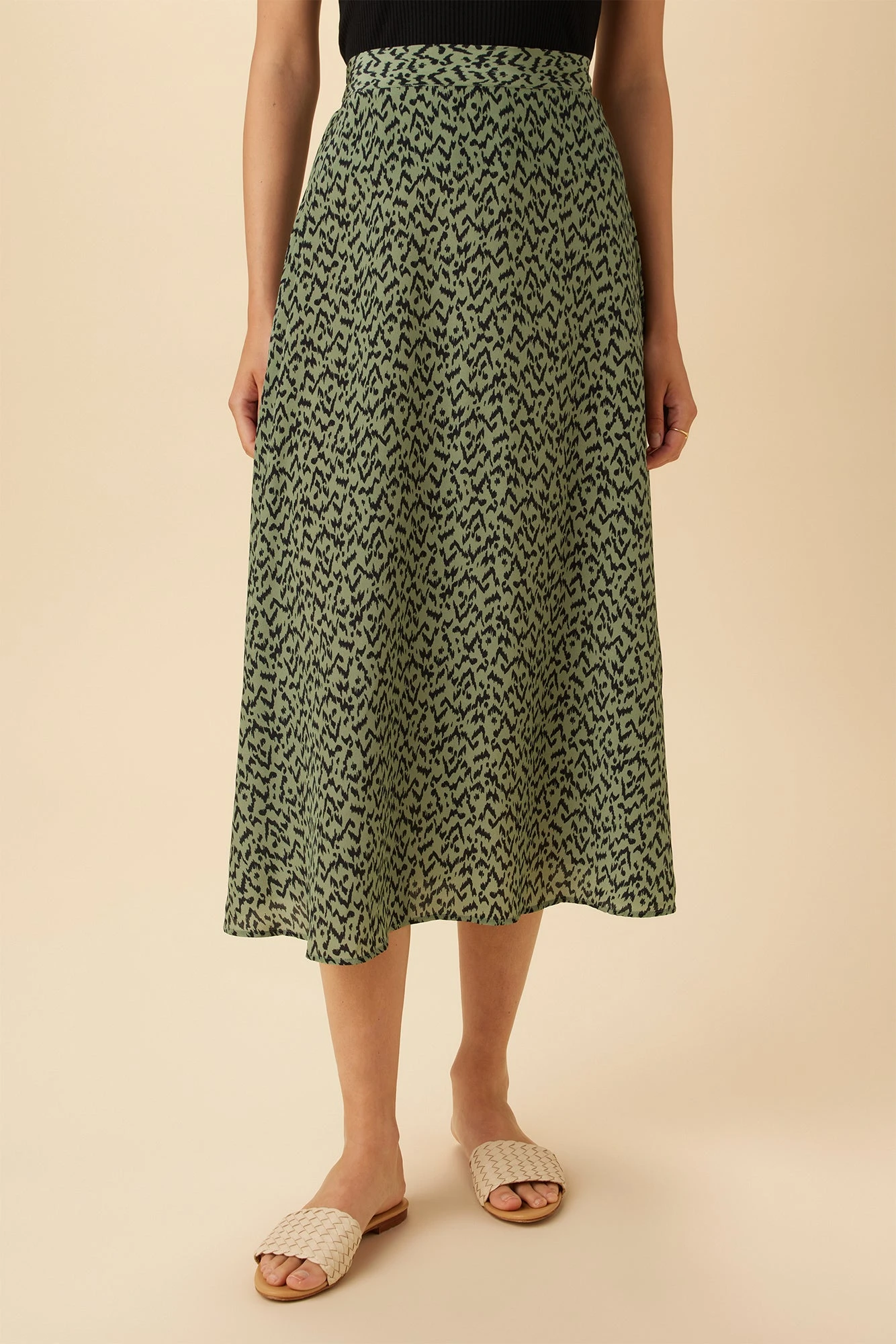 Blaze Washable Silk Skirt - Sophia 1 Blaze Washable Silk Skirt - Sophia