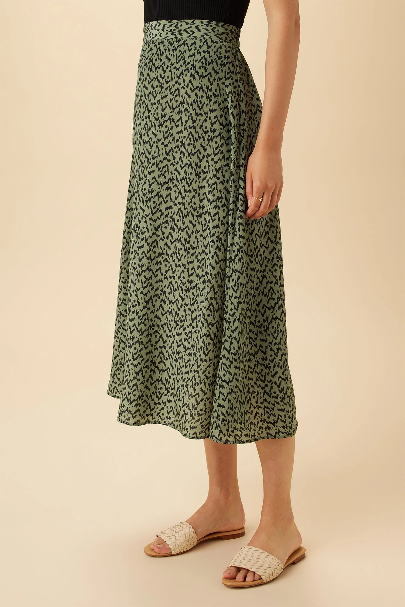 Blaze Washable Silk Skirt - Sophia 3 Blaze Washable Silk Skirt - Sophia - Image 3