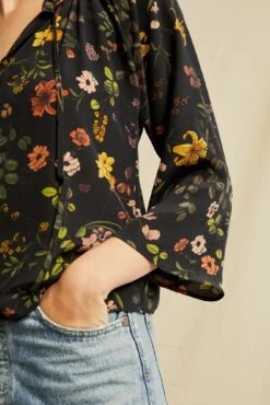 Isla Washable Silk Blouse - St. Germain Floral -Women Clothing Sales 0609 Isla St Germain Floral 3505 web 1ffbb7bd ed9b 4081 b85c 7e96d748d750