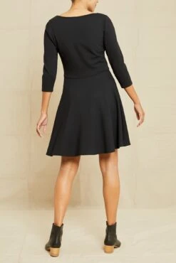 Lennox Ponte Twill Dress - Black -Women Clothing Sales 0685 Lennox Black 14145 web c699819b ee15 4446 9d0b 0af40e94e609