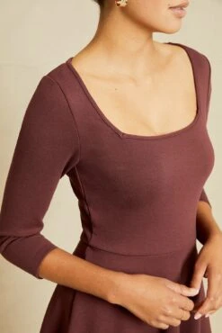 Lennox Ponte Twill Dress - Mocha 7 Lennox Ponte Twill Dress - Mocha -Women Clothing Sales 0685 Lennox Mocha 12637 web b77b2bfd e2eb 4e3a 8b26 eab62dc5c646