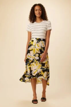 Finley Washable Silk Skirt - Marbella -Women Clothing Sales 0709 Finley Marbella Floral 5