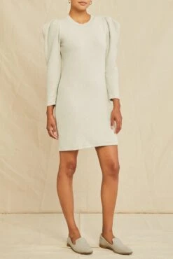 Rosemary Nouveau Fleece Dress - Fog