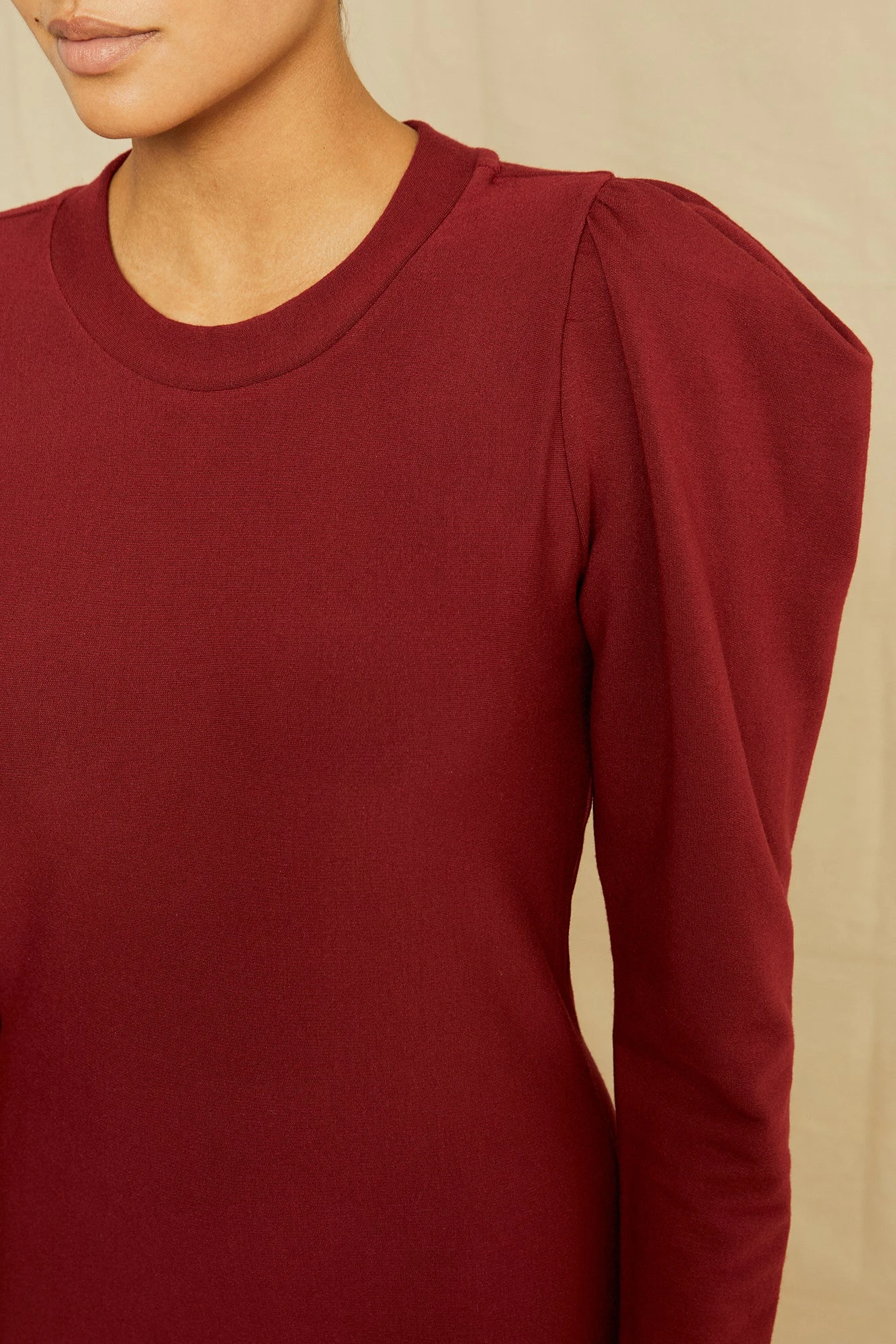 Rosemary Nouveau Fleece Dress - Mulberry 4 Rosemary Nouveau Fleece Dress - Mulberry - Image 4