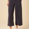 Salice Mixed Cupro Pants - Ocean