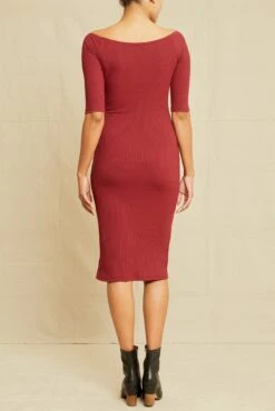 Amara Paris Rib Dress - Mulberry 6 Amara Paris Rib Dress - Mulberry -Women Clothing Sales 0738 Amara Mulberry 0090 web 1664b1b5 0baa 4a7f 8f60 4e84be706d68