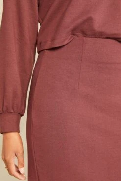 Alice Ponte Midi Skirt - Mocha -Women Clothing Sales 0739 Alice Mocha 0418 web e67198e5 40a7 49a5 9f12 69d61eeaa413