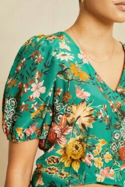 Juliana Washable Silk Blouse - Rosalind Floral 7 Juliana Washable Silk Blouse - Rosalind Floral -Women Clothing Sales 0753 Juliana Rosalind Floral 11332 web