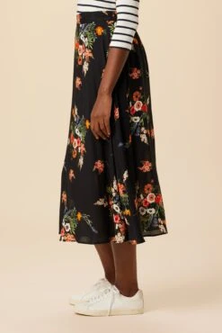 Blaze Ecovero Skirt - Treviso Orange -Women Clothing Sales 07 10126 Blaze Viscose Lined Treviso Orange 7