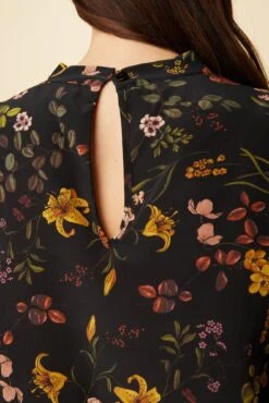 Seville Washable Silk Blouse - Saint Germain Floral 9 Seville Washable Silk Blouse - Saint Germain Floral -Women Clothing Sales 0806 Seville St. Germain Floral 5
