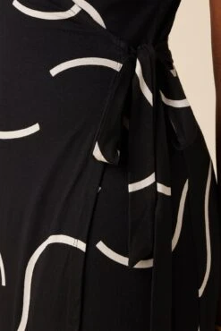 Betsyn Viscose Knit Dress - Waves -Women Clothing Sales 09 10169 Betsyn Viscose Waves 4